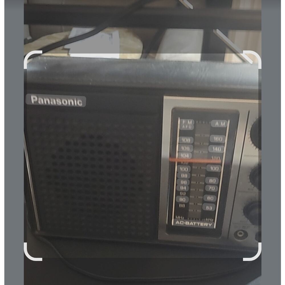Rare Vintage Panasonic AM/FM radio Model RF-597 - Picture 4 of 6